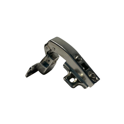 Петля угловая 90° Slide On + ответная планка 2 отверстия Mont Blanc (200шт/уп)